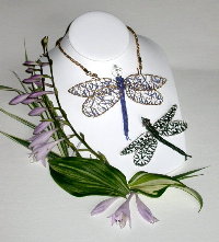 Dragonfly Pin or Pendant