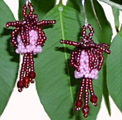 Fabulous Fuchsia Earrings