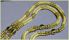 Citrine & Bamboo Herringbone