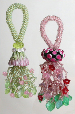 Lea's Art Bead Tassel