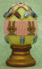 Bunny Egg Cover in Herringbone