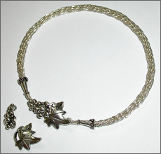 Kumihimo Wire Bracelet