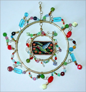 Hummingbird Wind Spinner