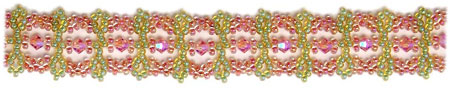 Keyhole Lace Bracelet