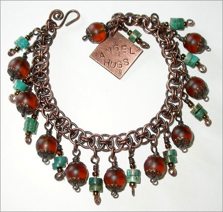 Hers & His Copper Links Bracelet