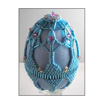 Springtime Beaded Egg