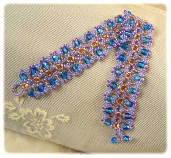 Sparkle Blue Fire Bracelet