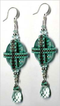 Aqua Marine Earrings