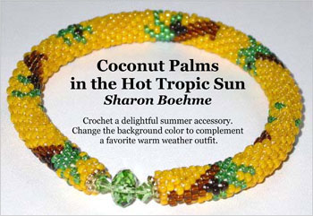 Coconut Palms in the Hot Tropic Sun Bracelet