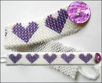 Layered Hearts Bracelet