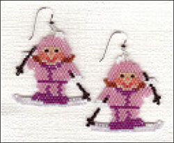 Snow Bunny Earrings