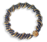 Spiral Peyote Bracelet