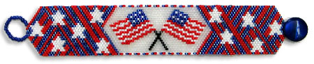 Happy 4th of July Bracelet