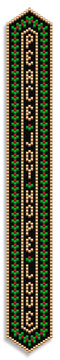 Christmas Ribbon Bookmark or Bracelet